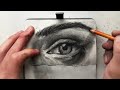 ASMR | Quick Eye Drawing | Soothing Sounds | No Talking