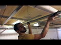 ✅ How to Make Drywall CEILING With Metal FRAMING Studs 🤜 Saw Profile