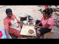 How to make CRISPY Ghanaian SPRING ROLLS || vegetable & beans || Asian food || Sunyani West Africa