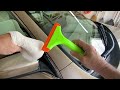 Squeegee vs Cobra Method for Cleaning the Inside of Windshields