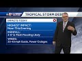 WATCH: Tropical Storm Debby already causing Triad flash flooding