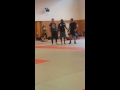 Mike D Grappling in Okinawa (straight armbar).