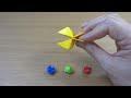 折り紙おもちゃ「ぱくぱクリップ」Origami Toy 