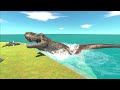 Legendary Godzilla War - Growing Godzilla VS T Rex Size Comparison Godzilla