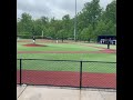 Pitching at Yankee stadium in Cal Ripken Aberdeen