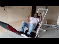 leg press 45° co jugado com hack da sajequipamentos