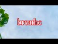 No More Saul - Breathe (Official Lyric Video)