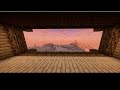 minecraft walpaper the montain (4K vertion 1H loop)