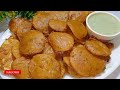 Crispy Aloo Pakora Recipe |Quick And Easy New Snacks Recipe | New Recipe By Musarat Food Secrets