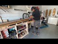 DIY Mobile Workbench With Tablesaw & Vise // Full Build