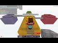 Trapping people in obsidian in bloxd.io skywars!