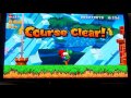 New Super Mario Bros U #1 100% Gameplay