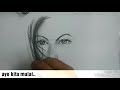 Menggambar sketsa wajah dalam 5 menit/ no timelaps