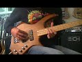 One Take Bluesy Funk Rock Bass Jam