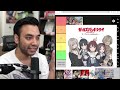 Girls Band Cry is The Spiritual Successor of Bocchi The Rock [Gigguk's Spring Anime Tier List]