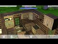 Log Cabin 🌲 || Sims 4 || Speed Build (No CC)