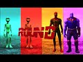 ALL COLOR DANCE CHALLENGE DAME TU COSITA VS HULK VS PATILA VS ALL - Alien Green dance challenge