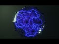 Abstract Plasma Ball Animation