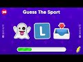 Guess the Sport by Emoji? ⚽🏀🏈 Emoji Quiz