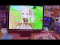 Playing Genshin Impact on a cozy ipad setup with controller🌸 (35 mins of gameplay ambience)