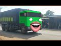 Disini Markas Truk Oleng Joget, Bus Telolet Basuri, Truk Pasir, Truk Molen, Frank Mirip Tayo, Truck