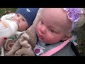 Reborn Babies Laura and Landon Go To The Park! Reborn Skit | Kelli Maple