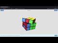 watch me solve a virtual rubiks cube