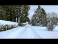 Winter Snowmobile Tour Of Mackinac Island 2024 - Peaceful Music and Relaxing Winter Scenes