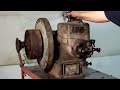 EVERYTHINGS BROKEN!! Can we get this 100+  year  OLD Engine RUNNING again?? ANTIQUE ENGINE REVIVAL!!