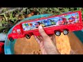 Cleaning Toy Racing Cars, Trains, Drump Trucks, Tank Trucks, Forklifts, Bulldozers, Ambulance