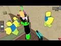 I played mm2 as a SUPER TINY CUTE NOOB… and I met my FAMILY (gameplay)