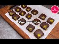 No Sugar, Just 3-Ingredient Chocolate Orange Delight/Truffles Recipe~Delicious Dessert For Christmas