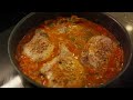 The best tender Mexican-style pork chops, spicy sauce with delightful sides. ASMR cooking.