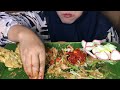 MUKBANG PECEL TEMPE MENDOAN TELOR BALADO KERUPUK |MUKBANG INDONESIA‼️🥜