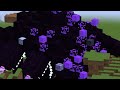 All Stages of explosions Wither Storm in Minecraft!