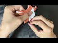 【折り紙】クマの折り方　Origami Bear