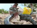 Rattlesnake RUMBLE! 🐍💥 Saving Bikini Bottom: The Sandy Cheeks Movie | Netflix