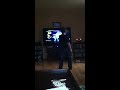 Tyler dancing to Just Dance.