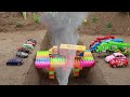 Collection funny videos toy bridge construction vehicles | Police car toy stories | ENJO Car Toys