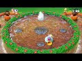 Super Mario Party - Challenge Road - Mushroom Beach - Didddy Kong and Donkey Kong