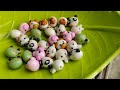 how I make animal beads // air dry clay // no baking