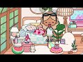 aesthetic BIG FAMILY HOUSE TOUR! 🌷🐚💌 || *VOICED* 📢 || Toca Boca Life World 🌎