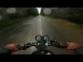 POV Ride Down A Washington Forest Road // Triumph Speed Twin [4K]