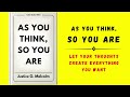 As You Think, So You Are: Let Your Thoughts Create Everything You Want (Audiobook)