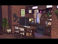 Jeweller's Workshop and Apartment | The Sims 4 Crystal Creations Speed Build