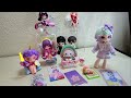 Random Blind Box Unboxing! Laura Mood Hues, BJD Bonnie, Emma Pink/Purple Theme @kikagoods