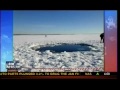 ✔10,000 Ton Meteor Leaves Crater In Russian Lake - Feb 15, 2013