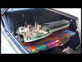 PADDLE WHEELER Easily handling large models! RC Steamboat / Steam ship / Bateau à aubes vapeur vive