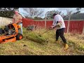 DISABLED Veteran Fighting CANCER Gets FREE OVERGROWN Yard Clean Up