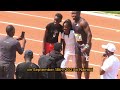 Ferdinand Omanyala Runs A Blistering 9.79s (World Lead ) To Win The Men's 100m at the Olympic trials